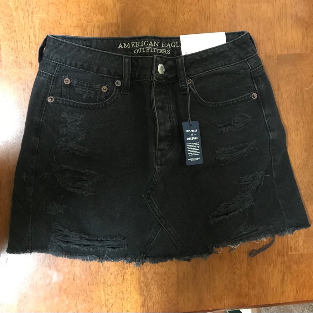 AE denim skirt
